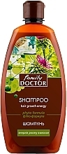 Düfte, Parfümerie und Kosmetik Shampoo für das Haarwachstum mit Klette und Calamus - Family Doctor