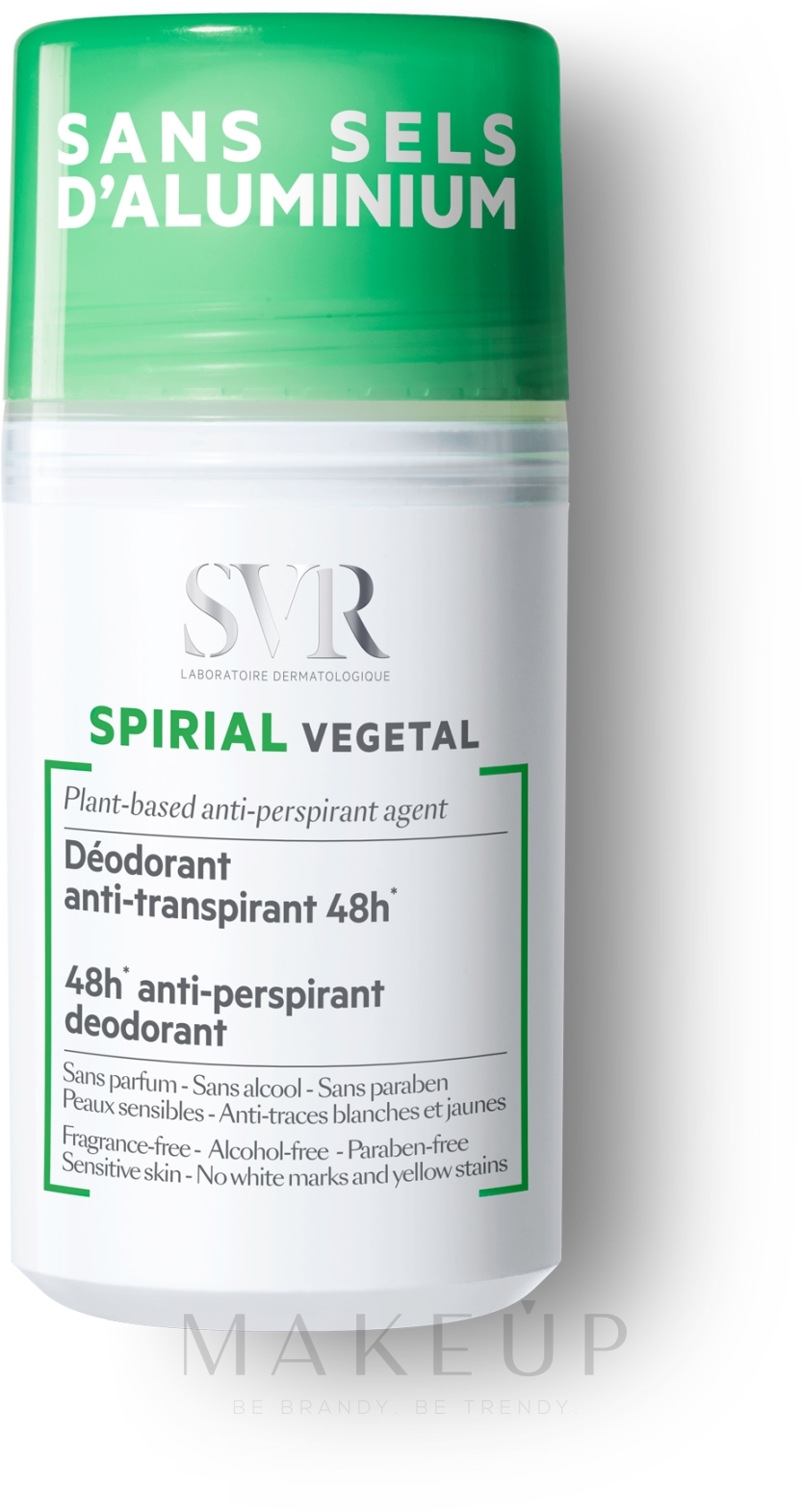 Deo Roll-on Antitranspirant - SVR Spirial Vegetal Antiperspirant Deodorant — Foto 50 ml