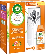 Düfte, Parfümerie und Kosmetik Automatischer Lufterfrischer Orange & Grapefruit - Air Wick Freshmatic Pure