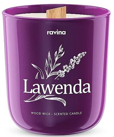 Duftkerze Lavendel - Ravina Aroma Candle — Bild N1