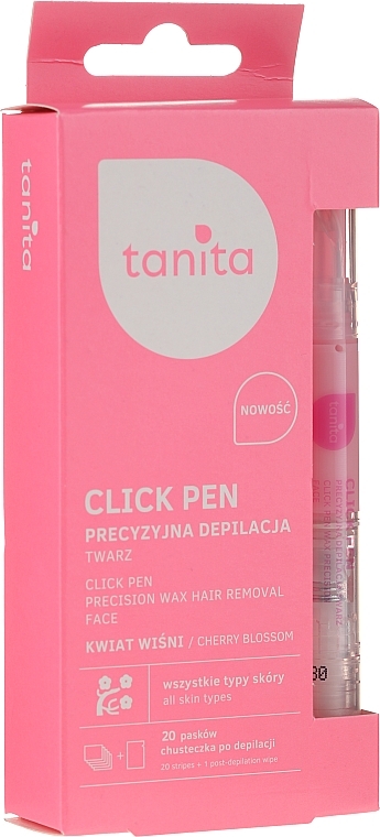 GESCHENK! Gesichts-Enthaarungswachs - Tanita Click Pen — Bild N1