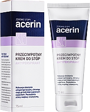 Fußcreme Antitranspirant - Acerin Cream — Foto N2