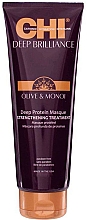 Düfte, Parfümerie und Kosmetik Stärkende Haarmaske mit Oliven- und Monoi-Öl und Proteinen - CHI Deep Brilliance Optimum Protein Masque