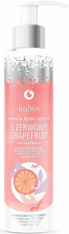 Hand- und Körperlotion mit roter Grapefruit - Kabos Red Grapefruit Hand & Body Lotion — Bild N1
