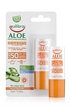 Düfte, Parfümerie und Kosmetik Sonnenschutz-Stick für empfindliche Bereiche SPF 30 - Equilibra Aloe Line Sun Protection Stick SPF 50