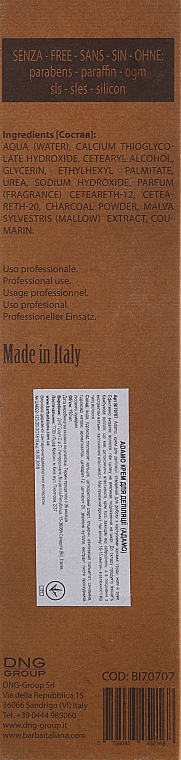 Enthaarungscreme - Barba Italiana Adamo Haie Removal Cream — Bild N3
