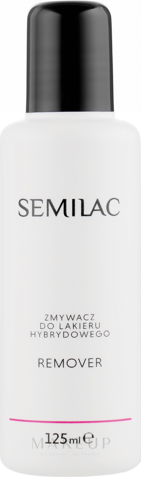 Gel-Nagellackentferner mit Lanolin - Semilac Remover — Bild 125 ml