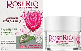 Feuchtigkeitsspendende und regenerierende Tagescreme mit Weizenkeimöl, Vitamin E und Rosenwasser - Sts Cosmetics Rose Rio Facial Day Cream — Bild N2