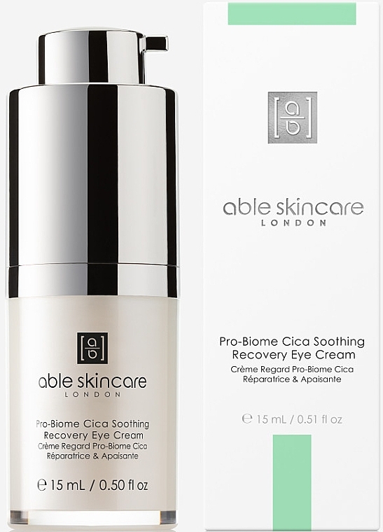 Beruhigende Gesichtscreme  - Able Skincare City Shield+ Pro-Biome Cica Soothing Recovery Eye Cream — Bild N1