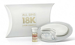 Düfte, Parfümerie und Kosmetik Set - All Sins All Skin 18K Beauty Instant Set ( f/conc/2ml + eye/mask/2pcs)