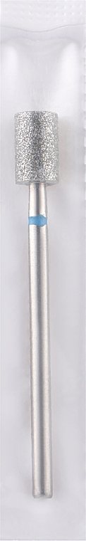 Diamant-Nagelfräser Zylinder 5,0 mm L-8,0 mm blau - Head The Beauty Tools — Bild N1