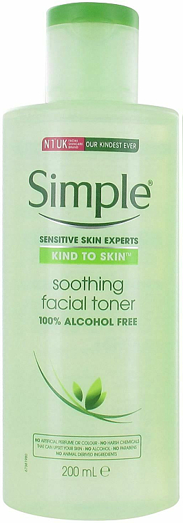 Beruhigendes Gesichtstonikum - Simple Kind To Skin Soothing Facial Toner — Bild N1