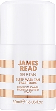 Feuchtigkeitsspendende Anti-Aging Nachtmaske mit Bräunungseffekt und schwarzem Rosenextrakt - James Read Sleep Mask Go Darker Face Overnight Tan — Bild N1