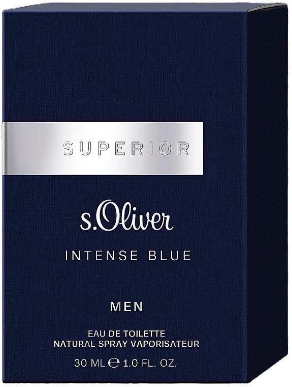 S.Oliver Superior Intense Blue - Eau de Toilette — Bild N3