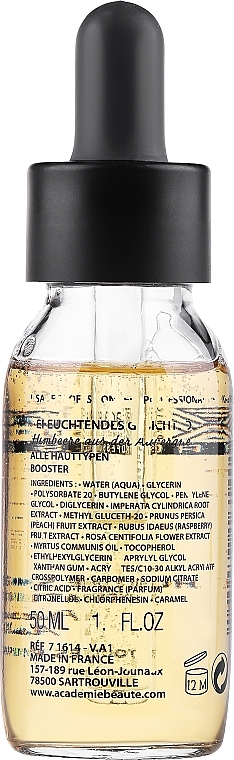 Feuchtigkeitspflegeöl für das Gesicht mit ätherischen Ölen und Pfefferminze - Academie Huile de soin hydratante — Bild N4