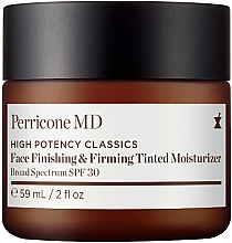 Getönte Feuchtigkeitscreme für das Gesicht SPF 30 - Perricone MD High Potency Face Finishing & Firming Tinted Moisturizer SPF 30 — Bild N1