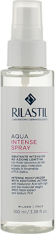 Intensiv feuchtigkeitsspendendes Gesichtsspray - Rilastil Aqua Intense Spray — Bild N1