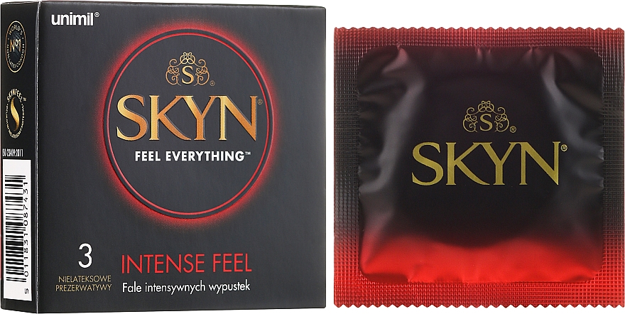 Kondome Skyn Feel Everything Intense Feel 3 St. - Unimil Skyn Feel Everything Intense Feel — Bild N1