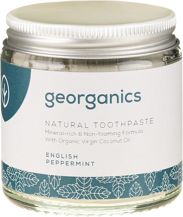 Natürliche Zahnpasta mit englischem Pfefferminzgeschmack - Georganics English Peppermint Natural Toothpaste — Foto N4