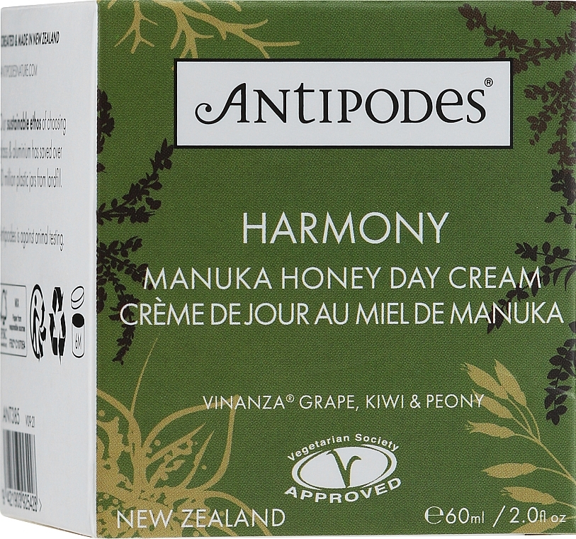 Feuchtigkeitsspendende Tagescreme für das Gesicht - Antipodes Harmony Manuka Honey Day Cream — Bild N2
