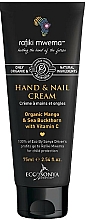 Düfte, Parfümerie und Kosmetik Hand- und Nagelcreme mit Mango, Sanddorn und Vitamin C - Eco by Sonya Hand & Nail Cream For Rafiki Mwema