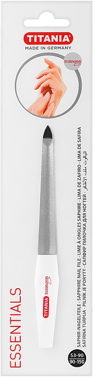 Saphir-Nagelfeile Größe 6 - Titania Soligen Saphire Nail File — Bild N1
