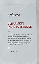 GESCHENK! Essenz für das Gesicht mit Milch- und Glykolsäure - IsNtree Clear Skin 8% Aha Essence (Probe)  — Bild N1