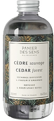 Nachfüller für Diffusor Zedernwald - Panier Des Sens Wild Forest Diffuser Refill — Bild N1