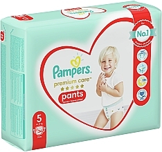 Windeln Premium Care Pants Junior 5 (12-17 kg) 34 St. - Pampers  — Bild N2