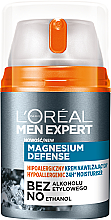 Hypoallergene Gesichtscreme mit Hyaluronsäure - L'Oreal Paris Men Expert Magnesium Defense — Bild N1