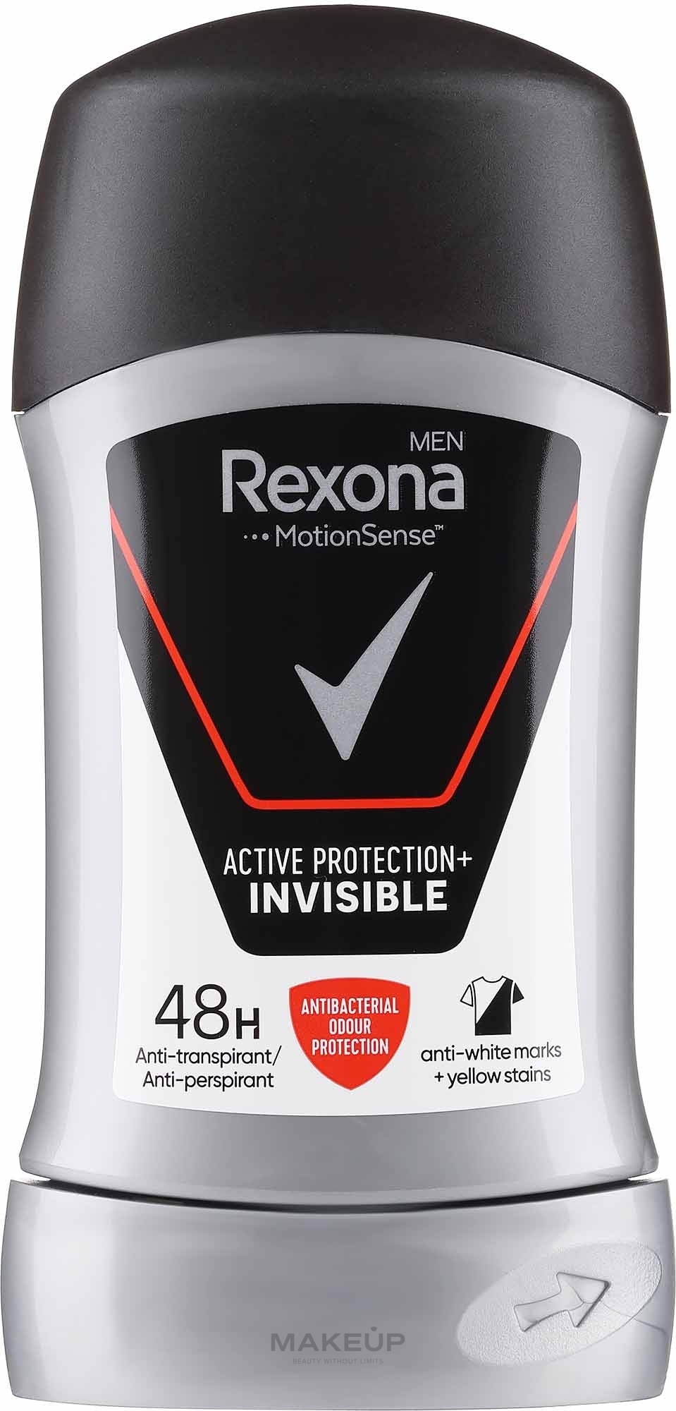 Deostick Antitranspirant - Rexona Motion Sense Active Protection+ Invisible — Bild 50 ml