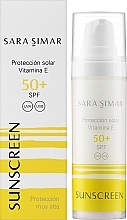 Sonnenschutzcreme für das Gesicht - Sara Simar Sunscreen SPF 50 — Bild N2