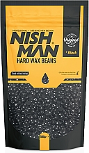 Düfte, Parfümerie und Kosmetik Enthaarungwachs für Männer in Granulatform - Nishman Hard Wax Beans Black
