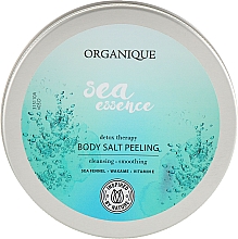 Düfte, Parfümerie und Kosmetik Entgiftendes Salzpeeling für den Körper mit Meeresduft - Organique Sea Essence Body Salt Peeling