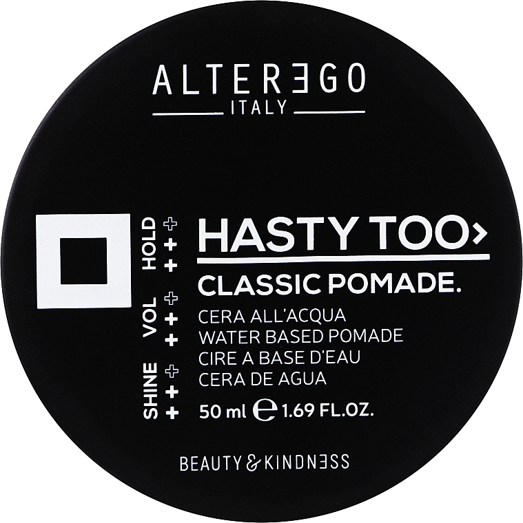 Haarpomade auf Wasserbasis - Alter Ego Hasty Too Classic Pomade — Bild N1