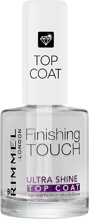 Ultraglänzender Nagelüberlack - Rimmel Finishing Touch Ultra Shine Top Coat — Bild N1