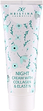 Nachtcreme mit Kollagen und Elastin - Hristina Cosmetics Night Cream With Collagen & Elastin — Bild N1