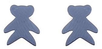 Ohrringe für Damen Bären silbern - Lolita Accessories — Bild N1