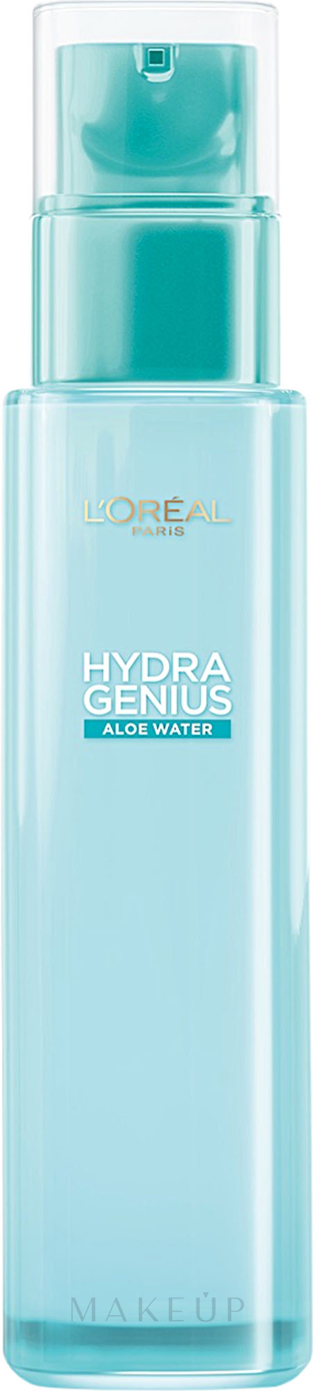 Feuchtigkeitsspendendes Aloe-Wasser für normale und empfindliche Haut - L'Oreal Paris Hydra Genius Aloe Water — Foto 70 ml