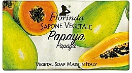 Naturseife Papaya - Florinda Papaya Natural Soap — Bild N1