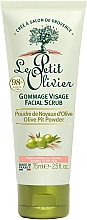 Düfte, Parfümerie und Kosmetik Gesichtspeeling mit Olivenöl parabenfrei - Le Petit Olivier Face Cares With Olive Oil