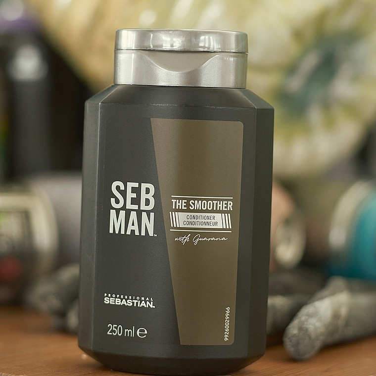 Feuchtigkeitsspendender Conditioner mit Guarana-Extrakt - Sebastian Professional Seb Man The Smoother — Bild N3