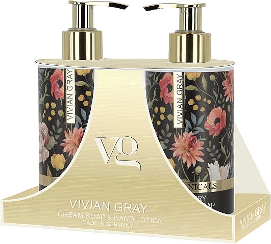 Set - Vivian Gray Botanicals (cr/soap/250ml + h/lot/250ml) — Bild N1