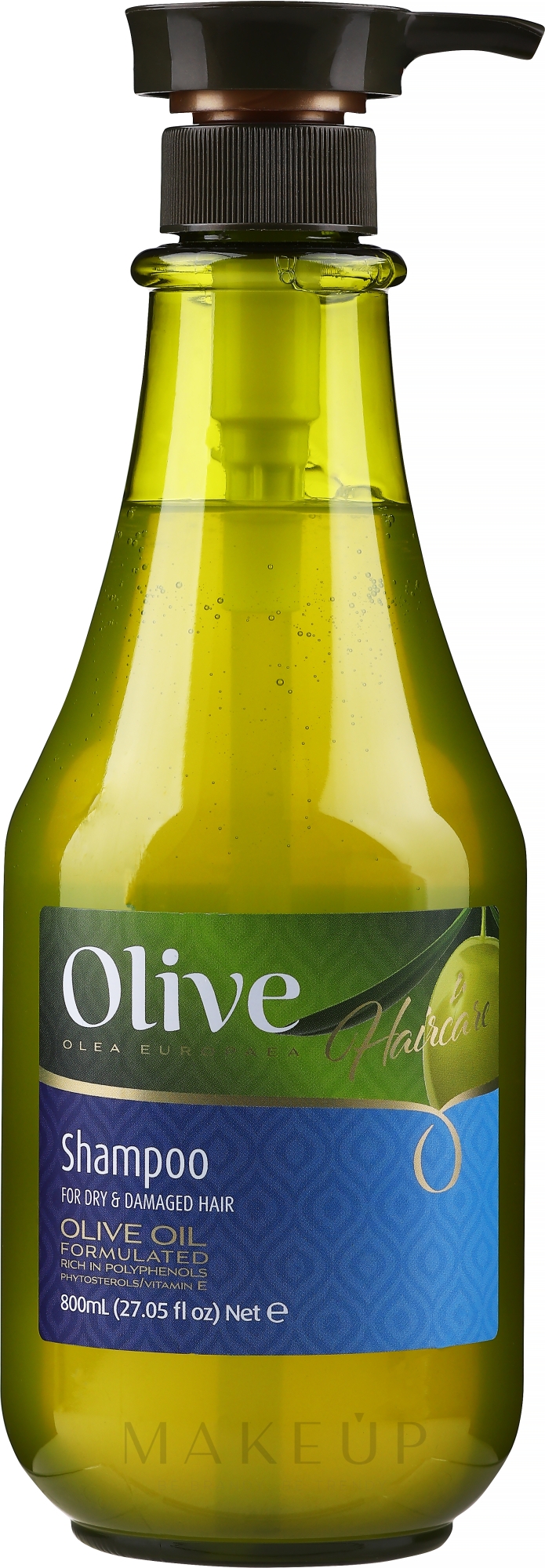 Pflegendes Shampoo mit Olivenöl - Frulatte Olive Oil Hair Shampoo — Bild 800 ml