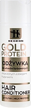 Düfte, Parfümerie und Kosmetik Haarspülung mit Milchprotein für gefärbtes und geschädigtes Haar - Hegron Gold Protein Hair Conditioner