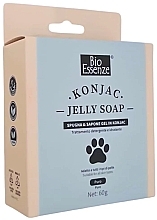 Set - Bio Essenze Jelly Soap Pure (sponge/1 pcs + soap/60 g) — Bild N1