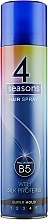 Düfte, Parfümerie und Kosmetik Haarspray Super starker Halt - 4 Seasons Super Strong