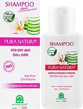 Haarshampoo mit Brennnesselproteinen und Aloe - Natura House — Bild N2