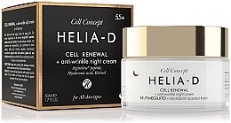Anti-Falten Nachtcreme für das Gesicht 55+ - Helia-D Cell Concept Cream — Bild N2
