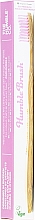 Düfte, Parfümerie und Kosmetik Bambuszahnbürste weich rosa - Humble Brush
